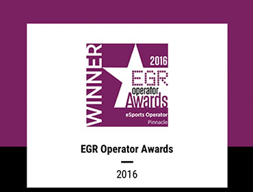 平博EGR 2016年度最佳运营商大奖